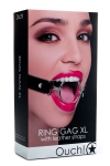 Baillon BDSM Ring Gag XL - Ouch! Baillon BDSM Ring Gag XL - Ouch!