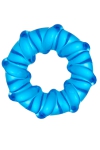 3 Cockrings Strech Rings bleu - Zahara 3 Cockrings Strech Rings bleu - Zahara