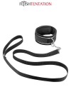 Menottes et collier de soumission - Fetish Tentation Menottes et collier de soumission - Fetish Tentation