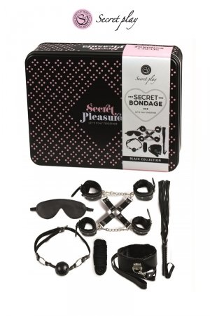 Kit BDSM 8 pièces – noir