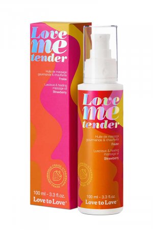 Huile de massage fraise 100ml – Love To Love