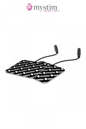 Electrodes carrées auto-adhésives – Mystim